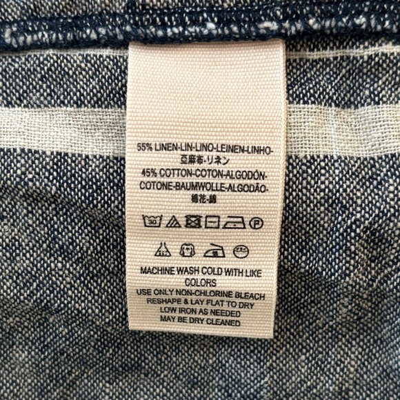 NWT Free People Linen Cotton Life Like This Midi Dress - Picture 10 of 11